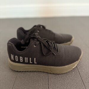 NOBULL Women's Impact Trainers - Black/Army Green (Women's Size 8)